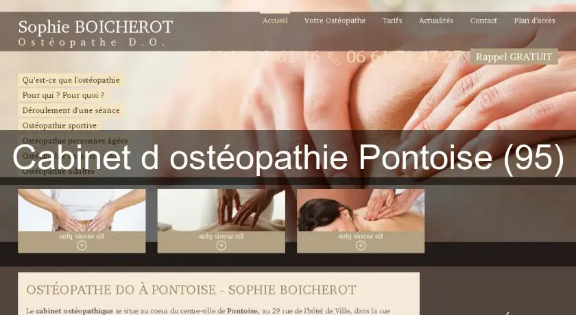 Cabinet d'ostéopathie Pontoise (95)