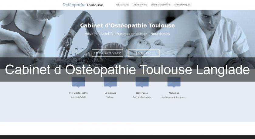 Cabinet d'Ostéopathie Toulouse Langlade Cabinet d'Ostéopathie Toulouse Langlade