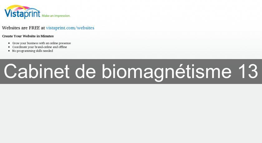Cabinet de biomagnétisme 13