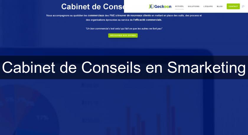 Cabinet de Conseils en Smarketing Cabinet de Conseils en Smarketing