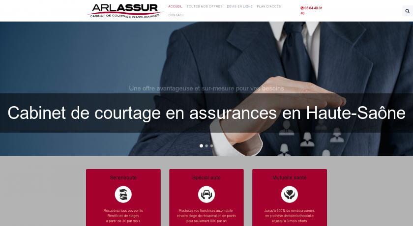 Cabinet de courtage en assurances en Haute-Saône