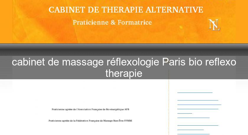 cabinet de massage réflexologie Paris bio reflexo therapie cabinet de massage réflexologie Paris bio reflexo therapie