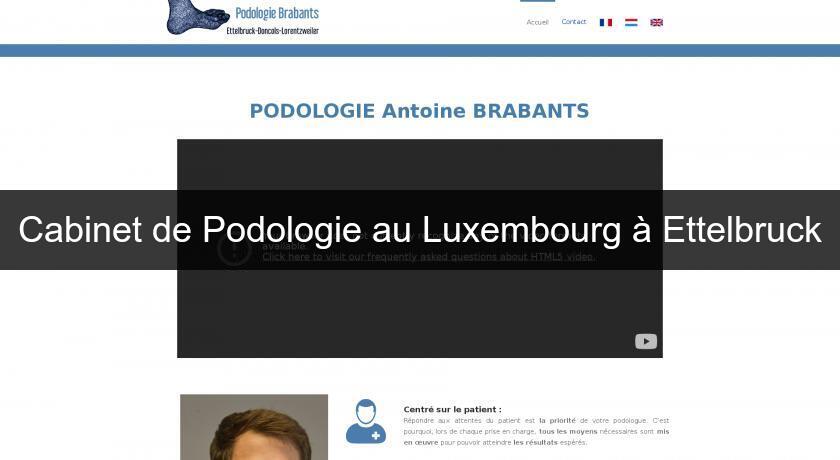 Cabinet de Podologie au Luxembourg à Ettelbruck Cabinet de Podologie au Luxembourg à Ettelbruck