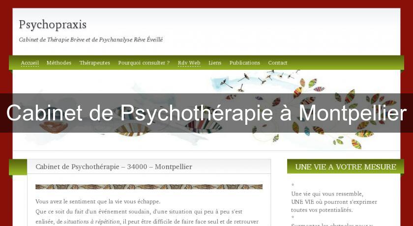 Cabinet de Psychothérapie à Montpellier Cabinet de Psychothérapie à Montpellier