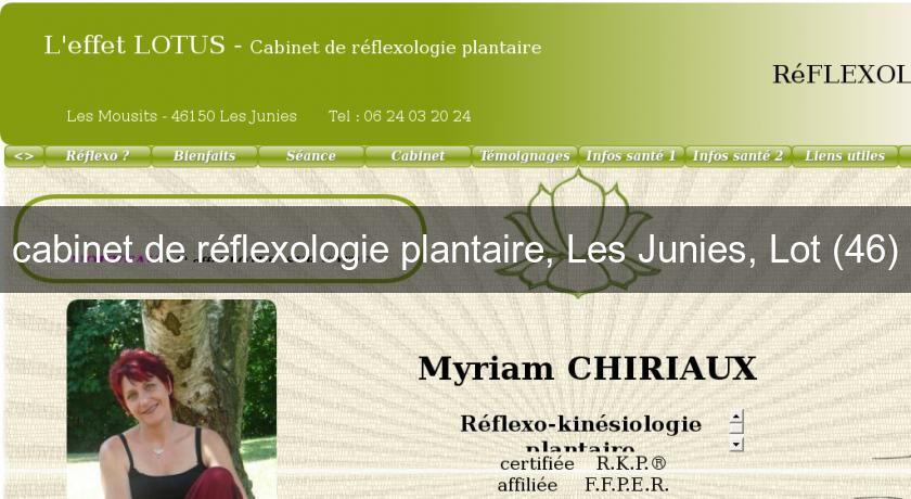 cabinet de réflexologie plantaire, Les Junies, Lot (46) cabinet de réflexologie plantaire, Les Junies, Lot (46)