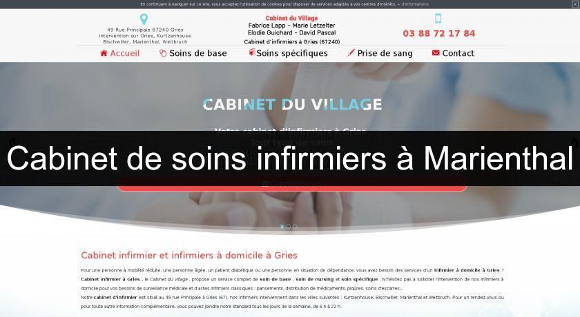 Cabinet de soins infirmiers à Marienthal Cabinet de soins infirmiers à Marienthal