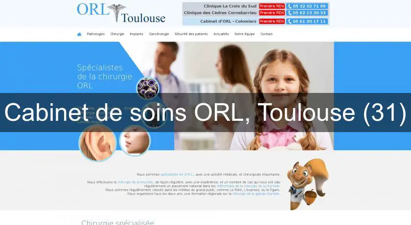 Cabinet de soins ORL, Toulouse (31)