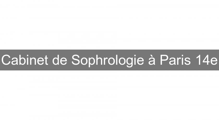 Cabinet de Sophrologie à Paris 14e