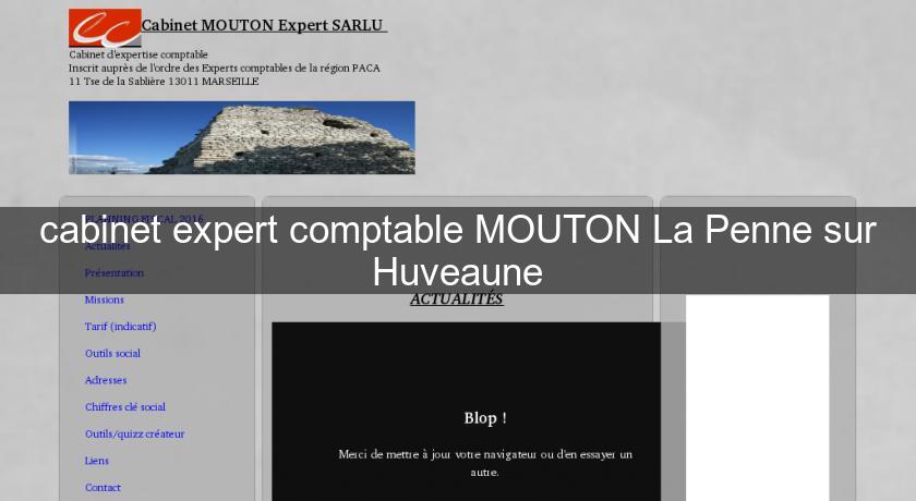 cabinet expert comptable MOUTON La Penne sur Huveaune