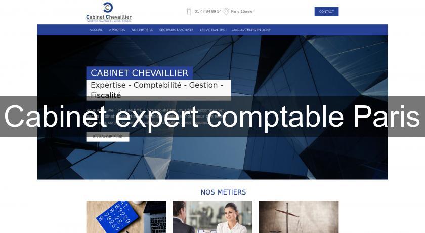 Cabinet expert comptable Paris