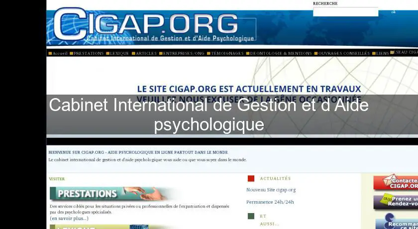 Cabinet International de Gestion et d'Aide psychologique