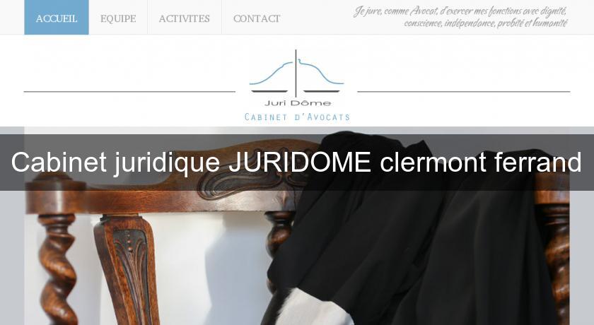 Cabinet juridique JURIDOME clermont ferrand