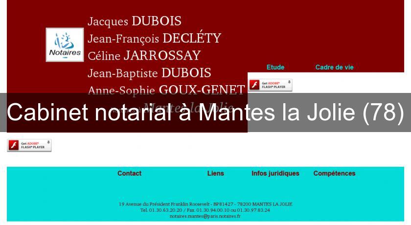 Cabinet notarial à Mantes la Jolie (78)