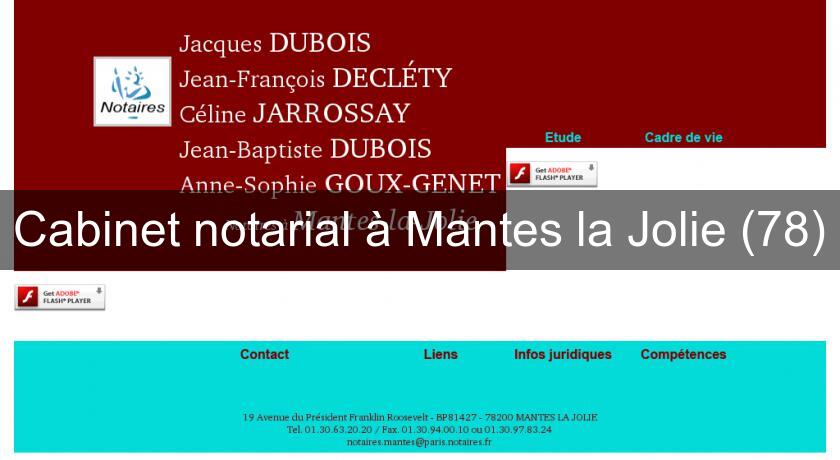 Cabinet notarial à Mantes la Jolie (78) Cabinet notarial à Mantes la Jolie (78)