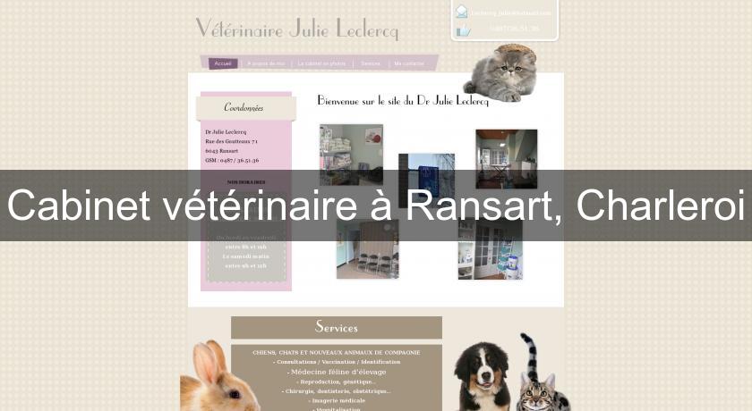 Cabinet vétérinaire à Ransart, Charleroi