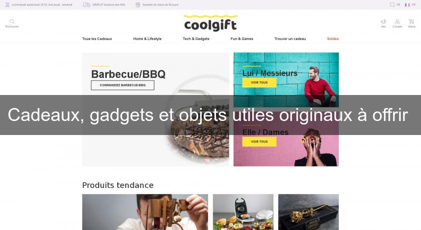 Cadeaux, gadgets et objets utiles originaux à offrir Cadeaux, gadgets et objets utiles originaux à offrir