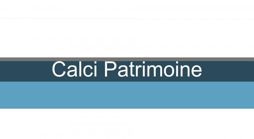 Calci Patrimoine