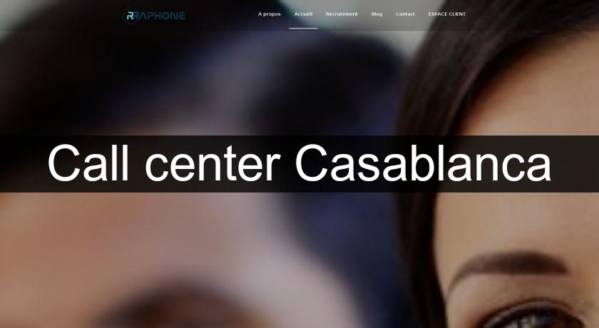 Call center Casablanca