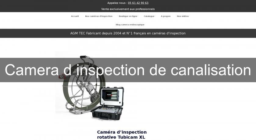 Camera d'inspection de canalisation