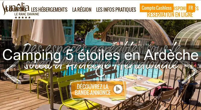 Camping 5 étoiles en Ardèche