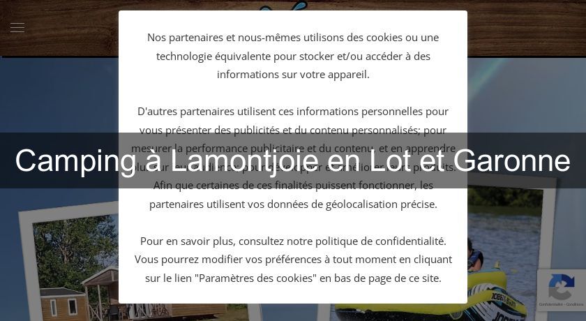 Camping à Lamontjoie en Lot et Garonne