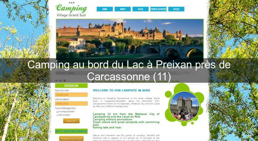 Camping au bord du Lac à Preixan près de Carcassonne (11)