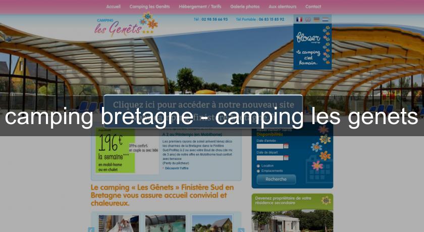 camping bretagne - camping les genets camping bretagne - camping les genets