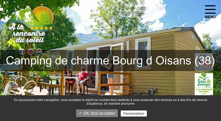 Camping de charme Bourg d'Oisans (38)