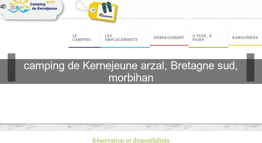 camping de Kernejeune arzal, Bretagne sud, morbihan camping de Kernejeune arzal, Bretagne sud, morbihan
