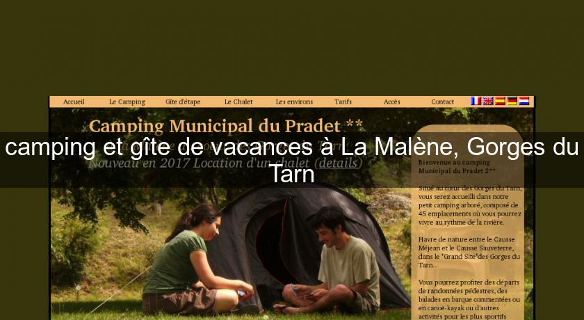 camping et gîte de vacances à La Malène, Gorges du Tarn camping et gîte de vacances à La Malène, Gorges du Tarn