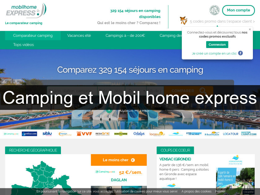 Camping et Mobil home express Camping et Mobil home express