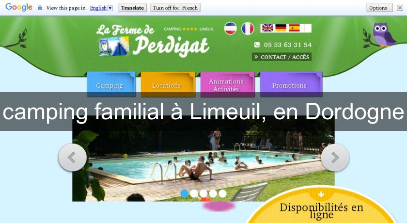 camping familial à Limeuil, en Dordogne