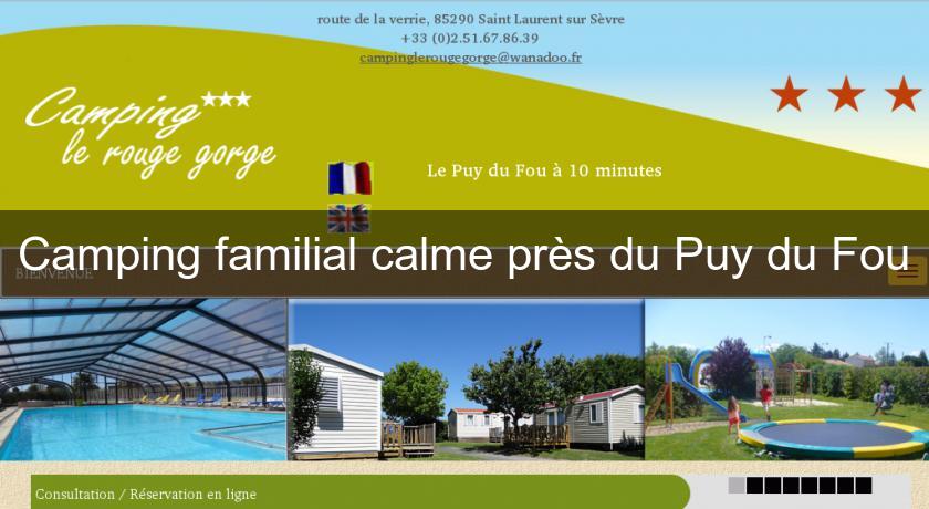 Camping familial calme près du Puy du Fou Camping familial calme près du Puy du Fou