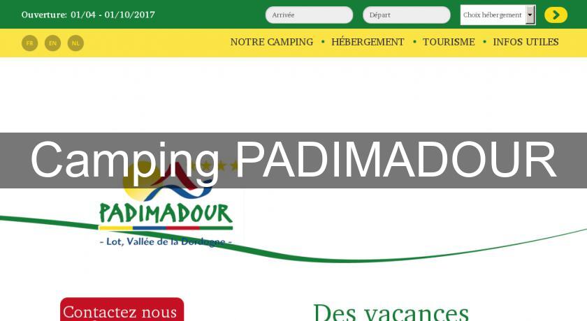 Camping PADIMADOUR