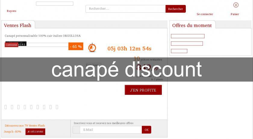canapé discount canapé discount