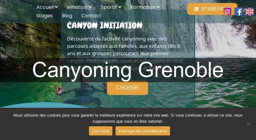 Canyoning Grenoble