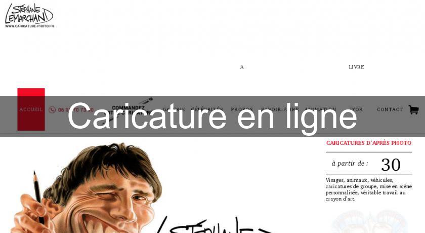 Caricature en ligne Caricature en ligne