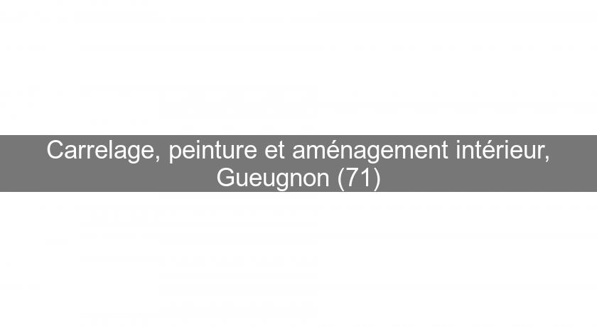 Carrelage, peinture et aménagement intérieur, Gueugnon (71)