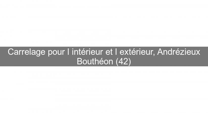 Carrelage pour l'intérieur et l'extérieur, Andrézieux Bouthéon (42)