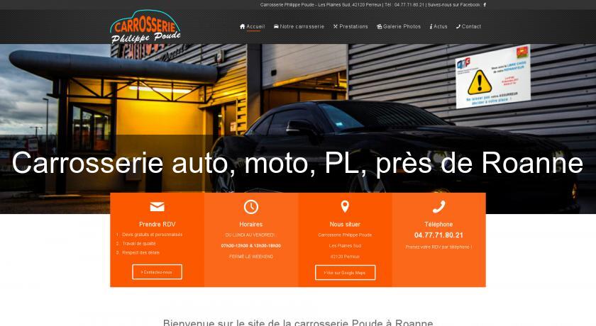 Carrosserie auto, moto, PL, près de Roanne