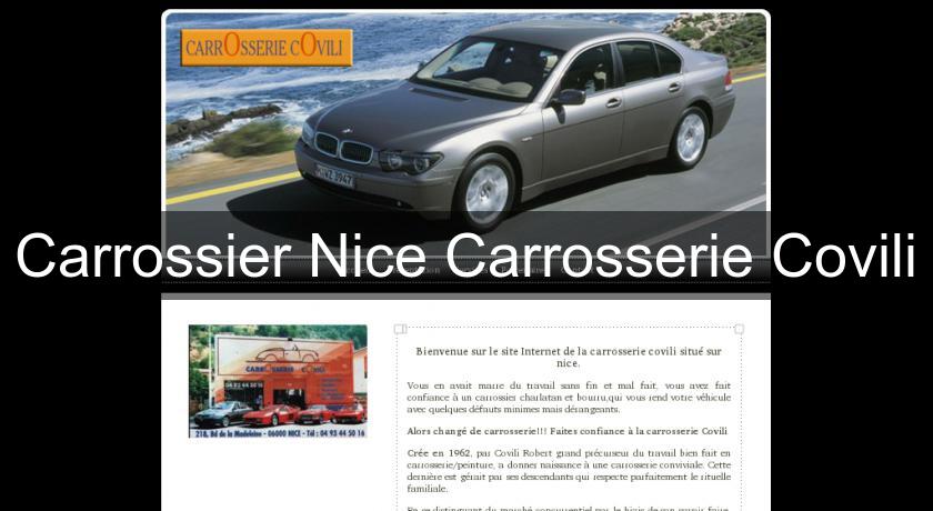 Carrossier Nice Carrosserie Covili