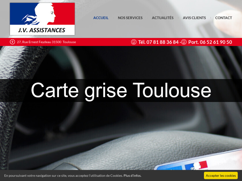 Carte grise Toulouse