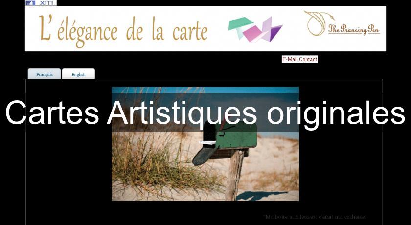 Cartes Artistiques originales Cartes Artistiques originales