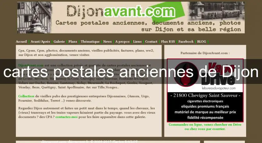 cartes postales anciennes de Dijon