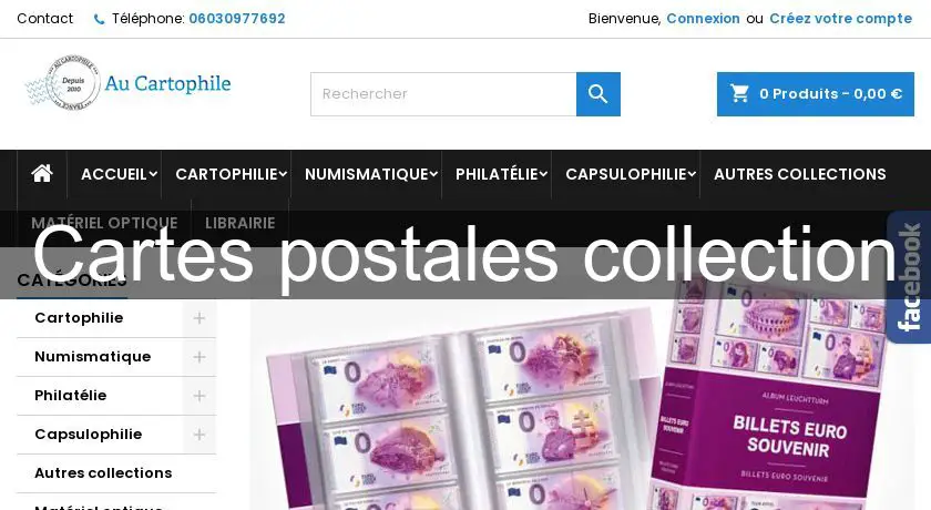 Cartes postales collection