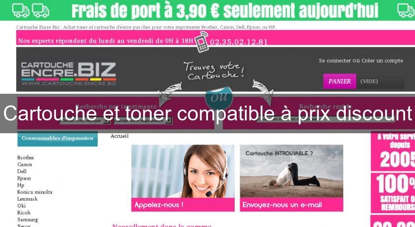 Cartouche et toner compatible à prix discount Cartouche et toner compatible à prix discount