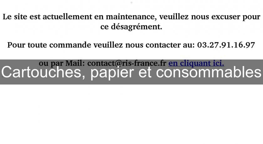 Cartouches, papier et consommables Cartouches, papier et consommables