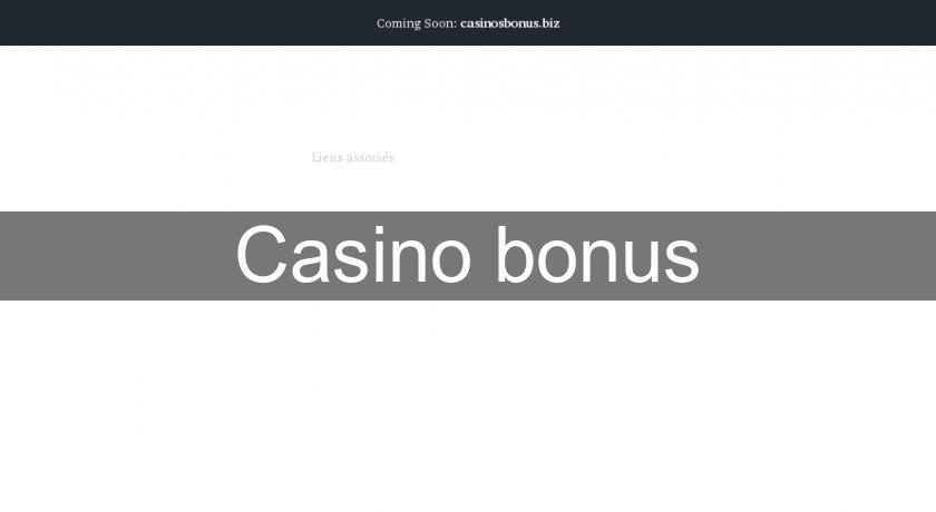 Casino bonus Casino bonus