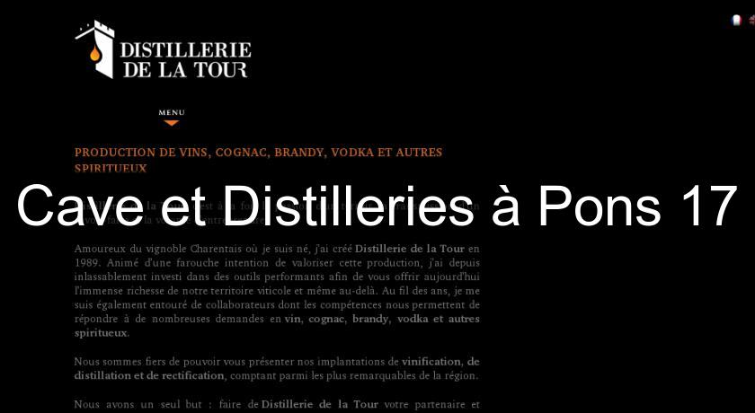 Cave et Distilleries à Pons 17 Cave et Distilleries à Pons 17