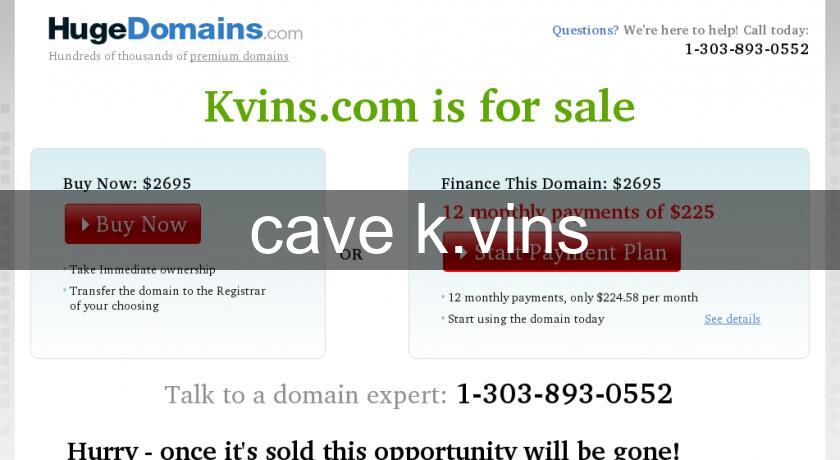 cave k.vins cave k.vins